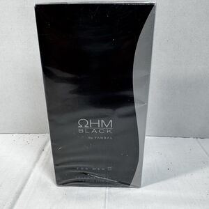 Yanbal OHM Black Cologne Spray For Men 100 mL / 3.3 fl.oz Brand New Factory Seal